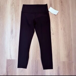 Lululemon Womens Wunder Under HR Leggings Black Sz 10 NWT Running Gym